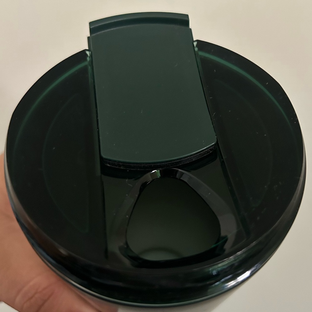 Starbucks Matte Green Stainless Steel 16oz Cold Cup Tumbler Brew Lid - Picture 3 of 3